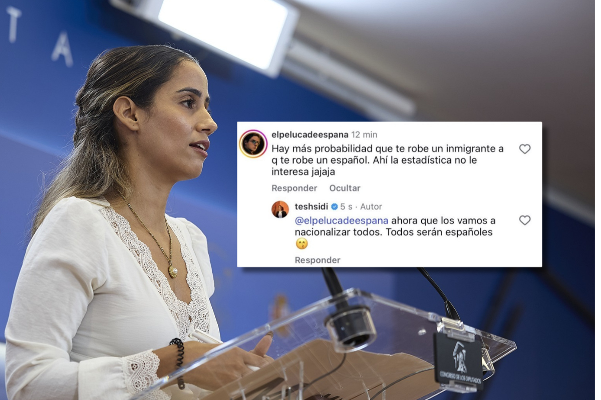La amenaza de una diputada de Sumar a un joven patriota por la inmigración: «Vamos a regularizar a todos, solo te robarán españoles»