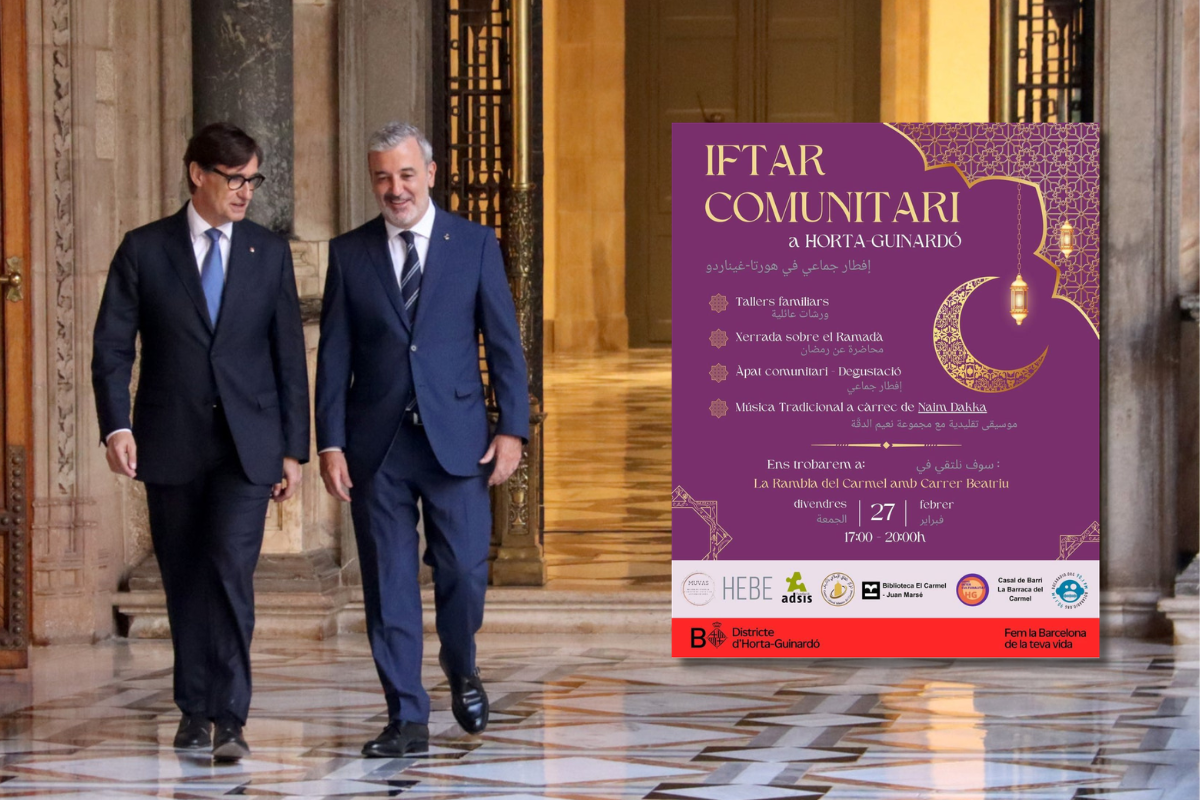 El Ayuntamiento de Barcelona se vuelca con la islamización: promueve el Ramadán el día que empieza la Cuaresma