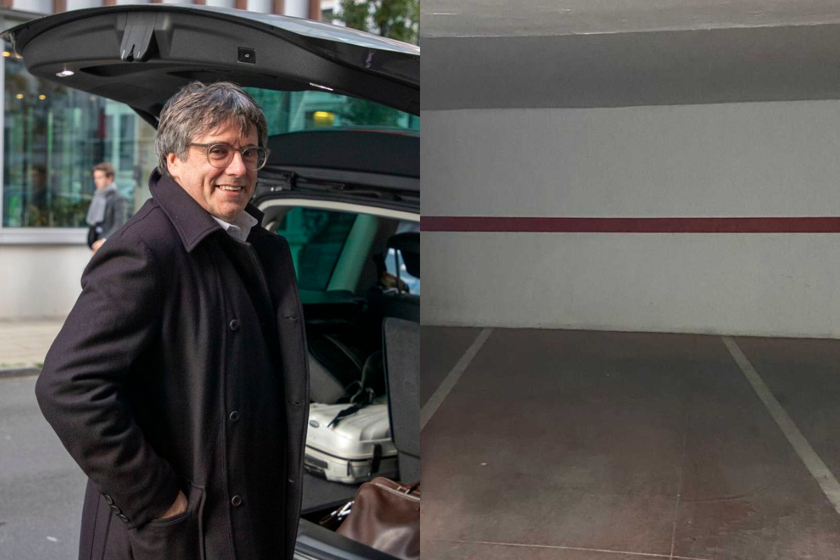 La Generalitat de Cataluña (PSC) paga casi 80 euros al mes para el servicio de parking del vehículo de Carles Puigdemont