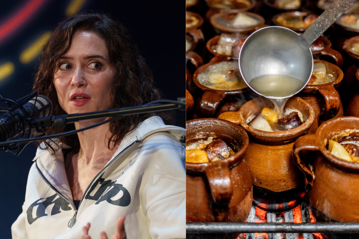 Ayuso declara el cocido madrileño Bien de Interés Cultural mientras el Valle de los Caídos sigue sin protección