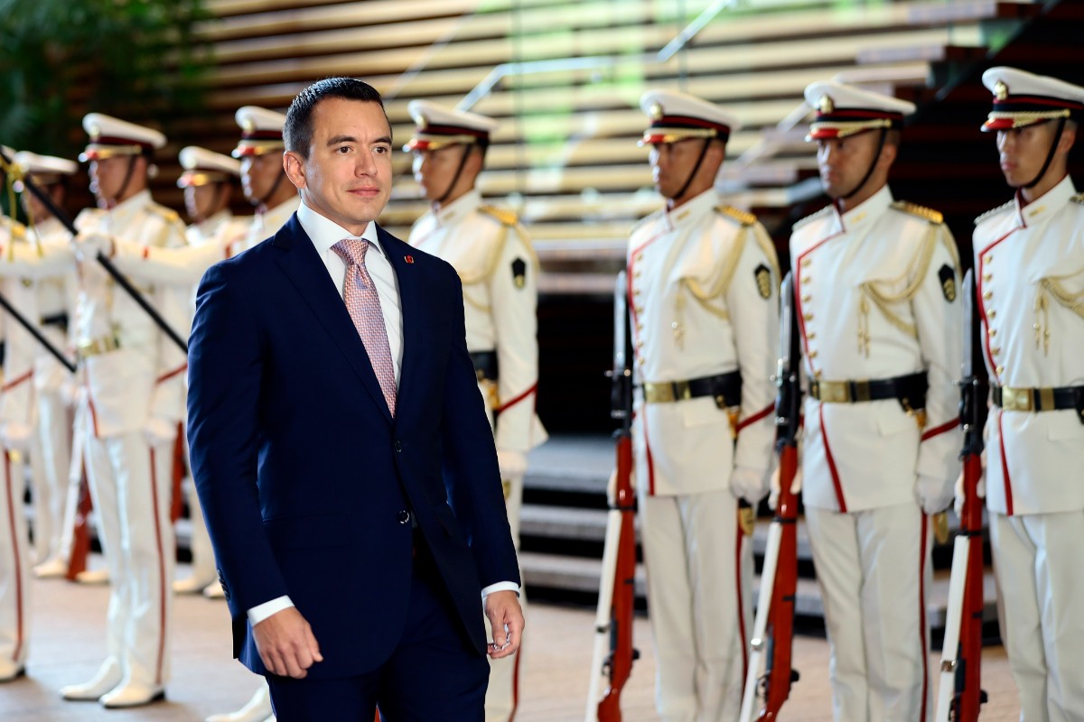 Noboa traslada la sede del Gobierno de Ecuador a Guayaquil para hacer frente a la violencia criminal: «Vamos a estar aquí varias semanas»