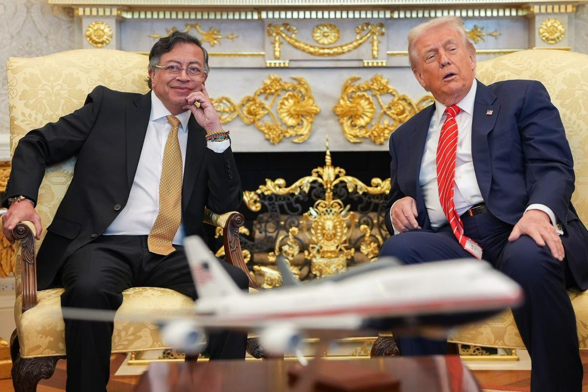 Petro dice ahora que se siente «optimista» sobre el futuro de su relación con EEUU tras ser recibido en la Casa Blanca por Trump
