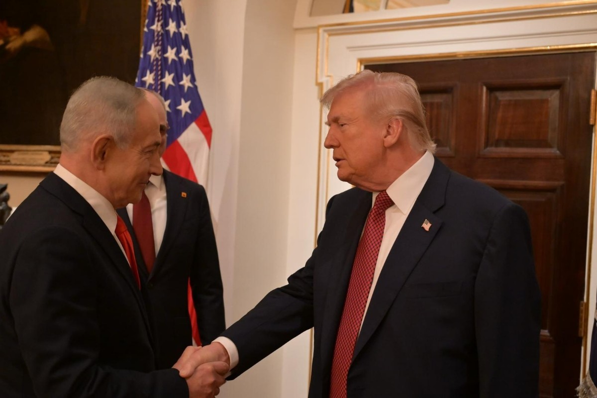 Trump recibe a Netanyahu en la Casa Blanca para conversar sobre Irán y Gaza: «Hay verdaderamente paz en Oriente Próximo»