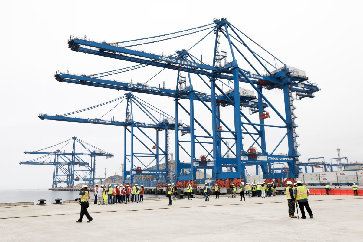 EEUU expresa su «preocupación» por el manejo por parte de China del puerto peruano de Chancay, uno de los más grandes del país