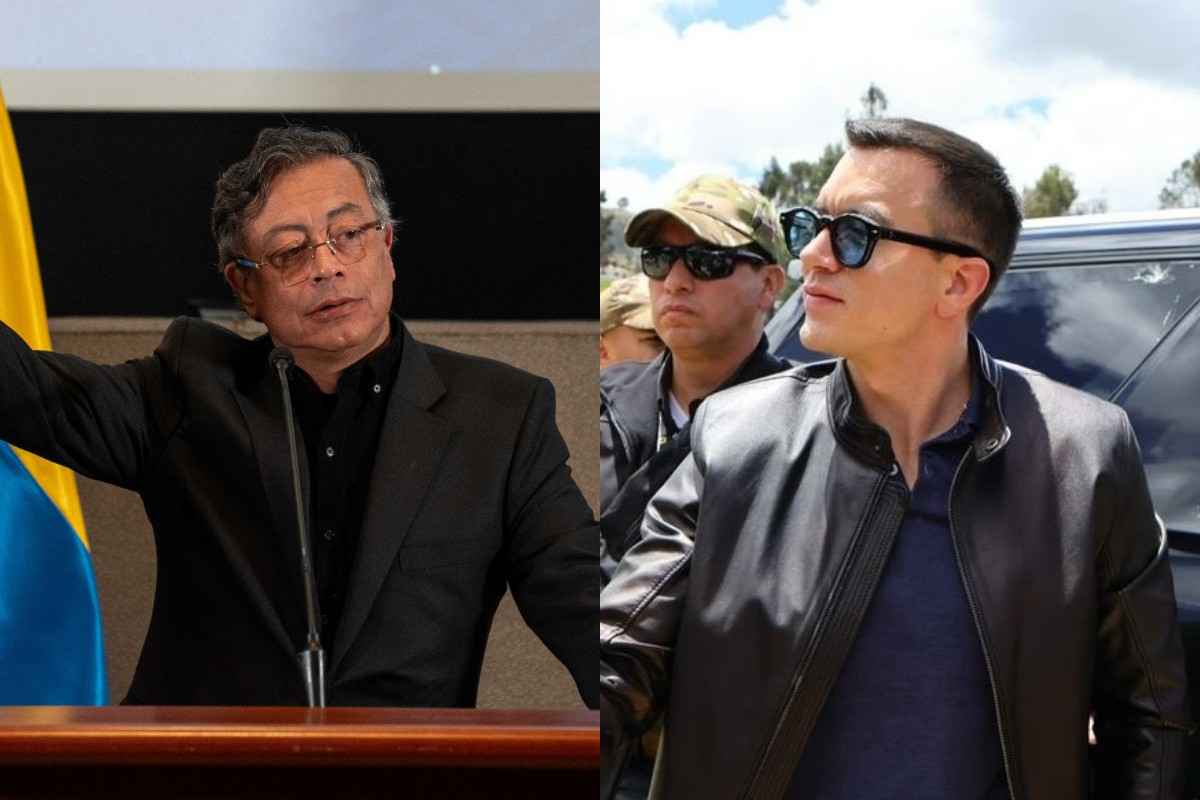 Noboa señala que el Gobierno de Petro es el «peor socio comercial» de Ecuador, tras imponer aranceles a Colombia