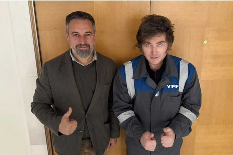 Santiago Abascal se reúne con Javier Milei: «Siempre es un placer reunirme con mi buen amigo y aliado, y referente internacional de la libertad»