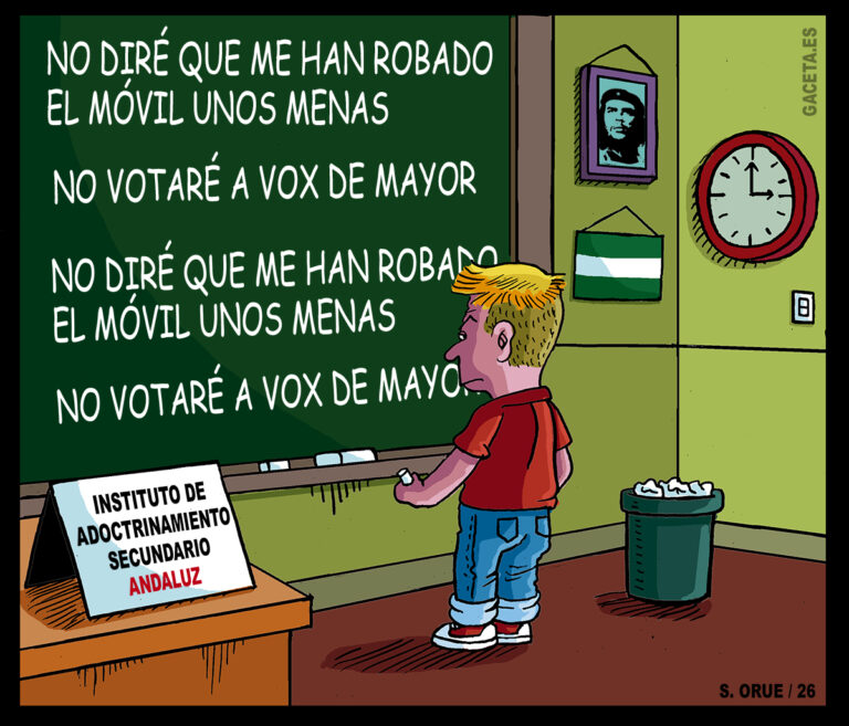 Un instituto de Granada criminaliza a VOX y a sus aliados internacionales