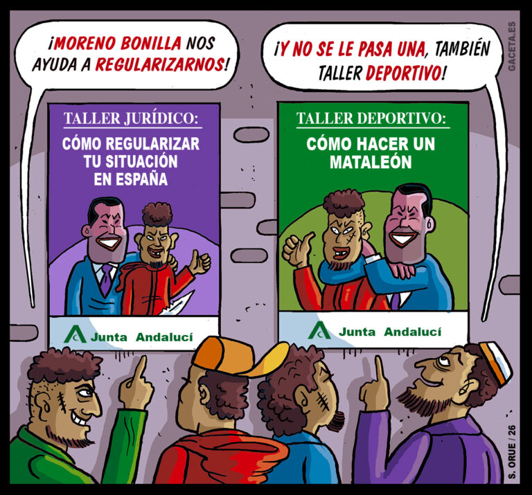 La Junta de Andalucía (PP) financiará talleres para asesorar a inmigrantes ilegales y que logren la «regularización»