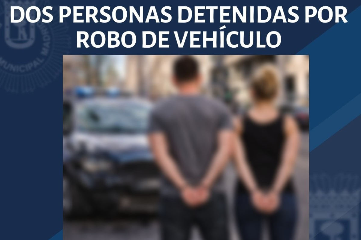 Dos peruanos detenidos en Vallecas (Madrid) tras una huida kamikaze con un coche robado y una niña de dos años: embistieron patrullas y lanzaron la bebé a los agentes