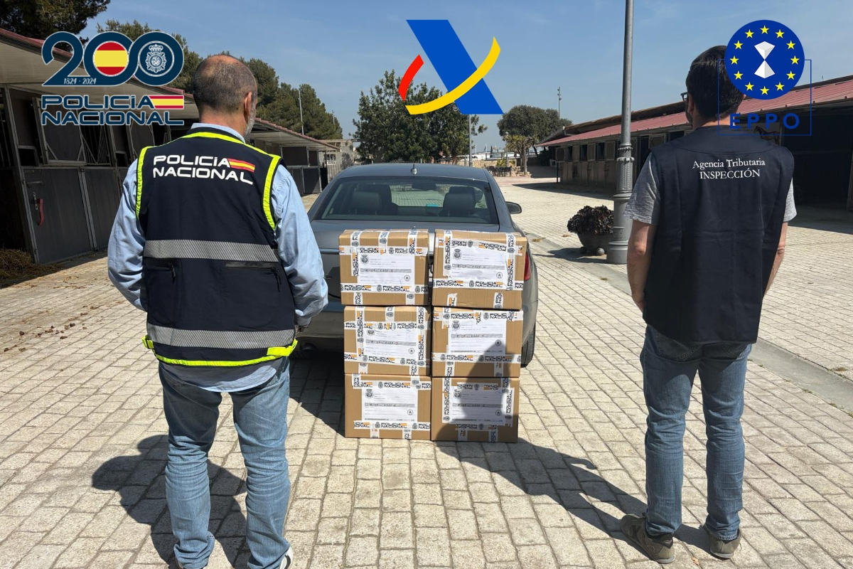 Desarticulan una red criminal internacional que defraudó 32,8 millones en IVA con bebidas alcohólicas: 18 detenidos
