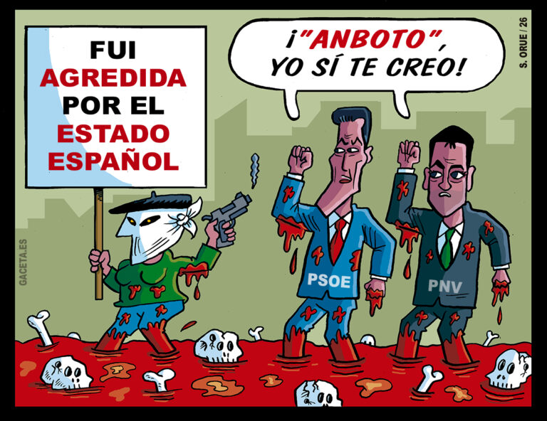 El Gobierno vasco (PSOE-PNV) permite salir de prisión a la sanguinaria etarra ‘Anboto’