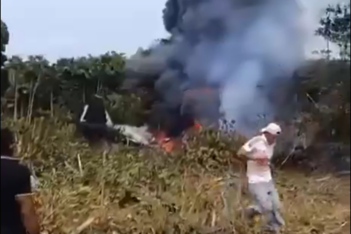 Al menos 34 muertos y 70 heridos tras estrellarse un avión militar en el sur de Colombia