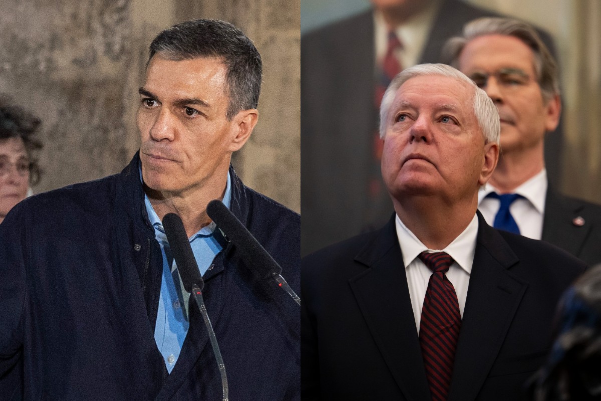 El senador republicano Lindsay Graham retrata a Sánchez tras su negativa a respaldar la ofensiva contra el régimen de Irán: «Ha perdido el rumbo»