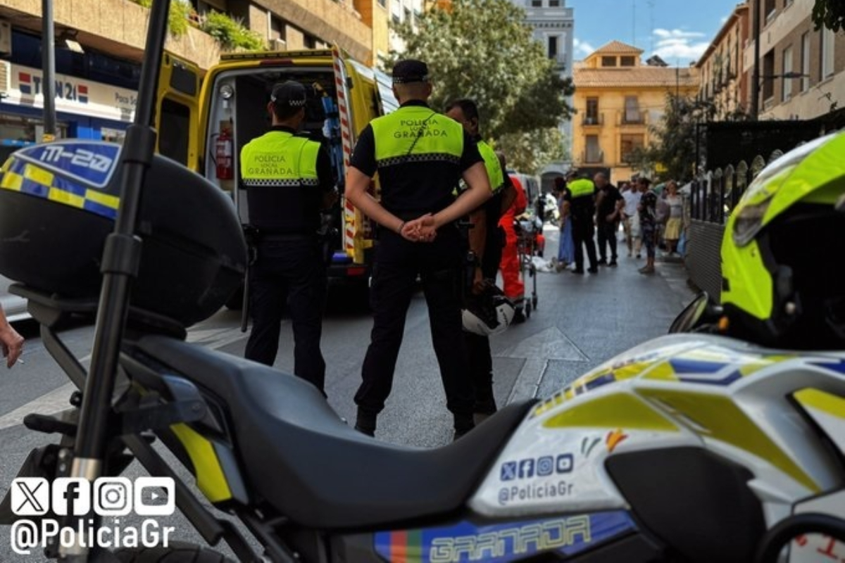 La Policía detiene en Granada a un hombre por masturbarse ante menores en un parque y morder al policía que le fue a arrestar