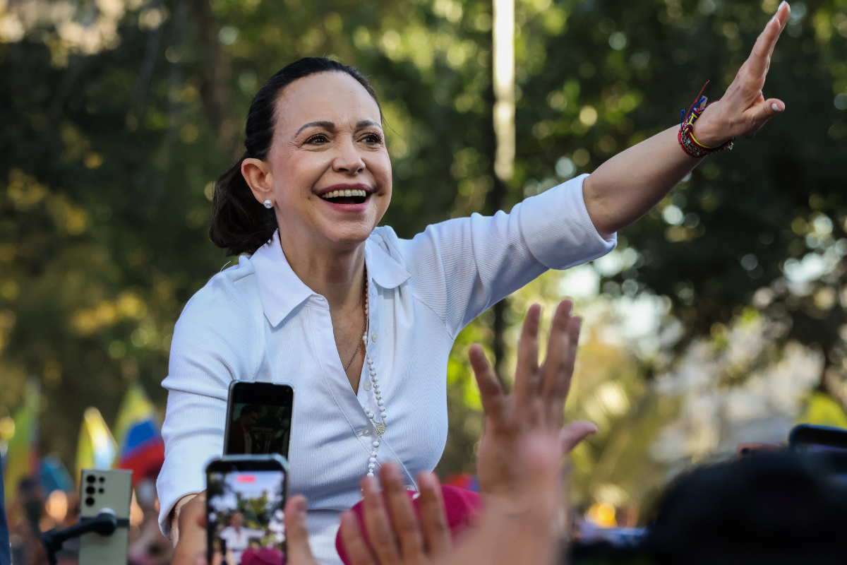María Corina Machado llegará a Madrid tras reunirse con Trump para liderar un acto masivo del exilio venezolano contra el chavismo