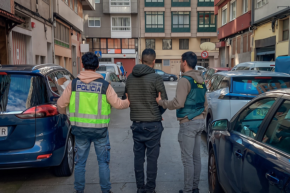 Cae una banda extranjera que robaba móviles con violencia en fiestas por toda Galicia: se les imputa más de 200 delitos