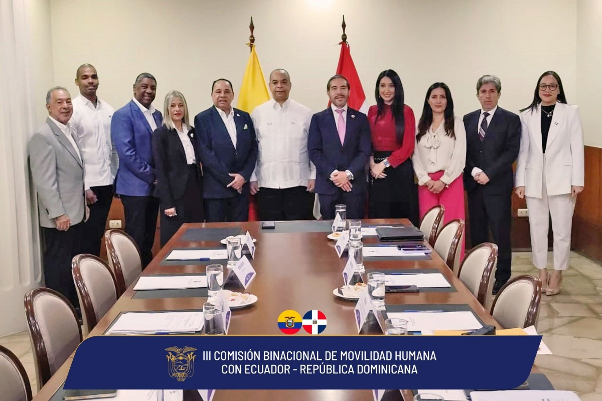 Los Gobiernos de Ecuador y República Dominicana suscriben un acuerdo para combatir la inmigración ilegal