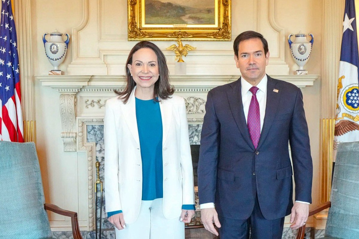 María Corina Machado, tras reunirse con Marco Rubio en Washington: «Se acerca el día en que reuniremos a nuestras familias en Venezuela»