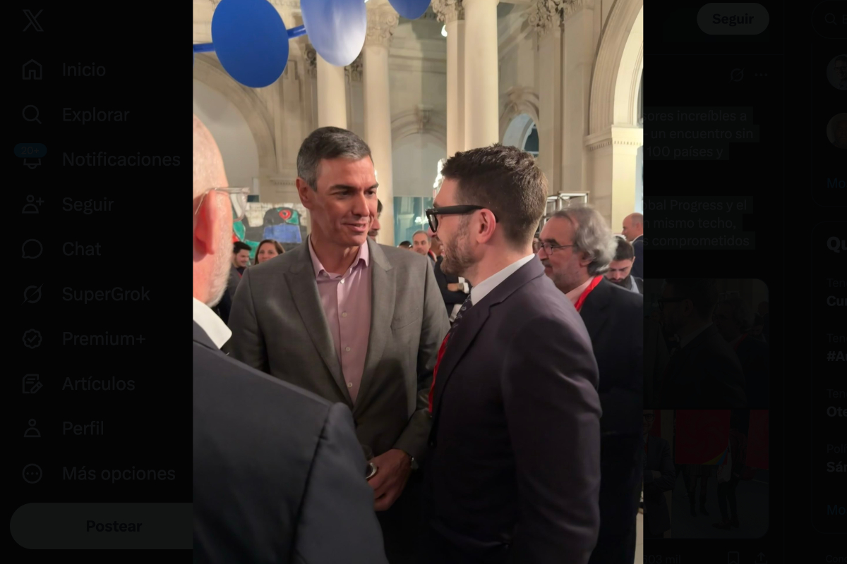 Pedro Sánchez se reúne en Barcelona con Alexander Soros, hijo del multimillonario George Soros, en la cumbre global de la ultraizquierda