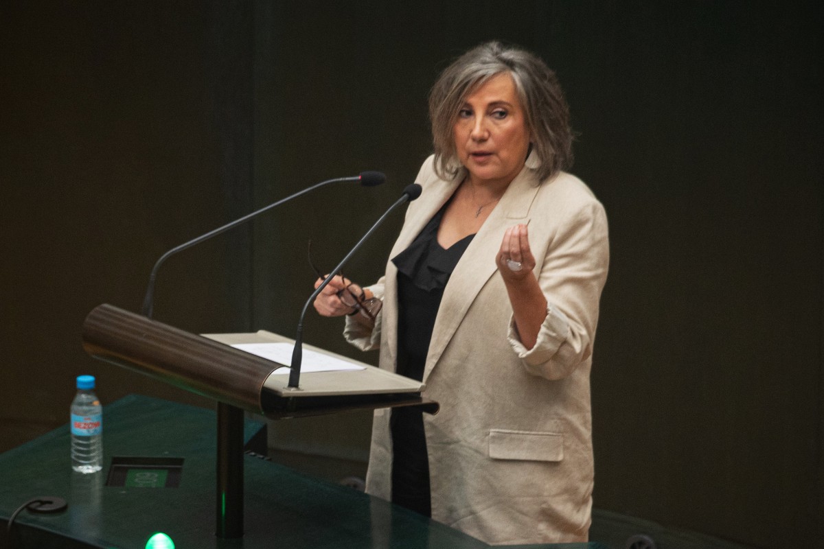 La portavoz de VOX en el Ayuntamiento de Madrid, Arantxa Cabello, celebra el aval del TS a la anulación de las ZBE: «La firmeza de esta sentencia es una bofetada más a Almeida»
