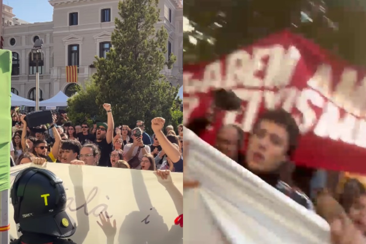 Terroristas de «antifa» y separatistas agreden y acosan a diputados y concejales de VOX en las carpas informativas por el Día de Sant Jordi en Cataluña