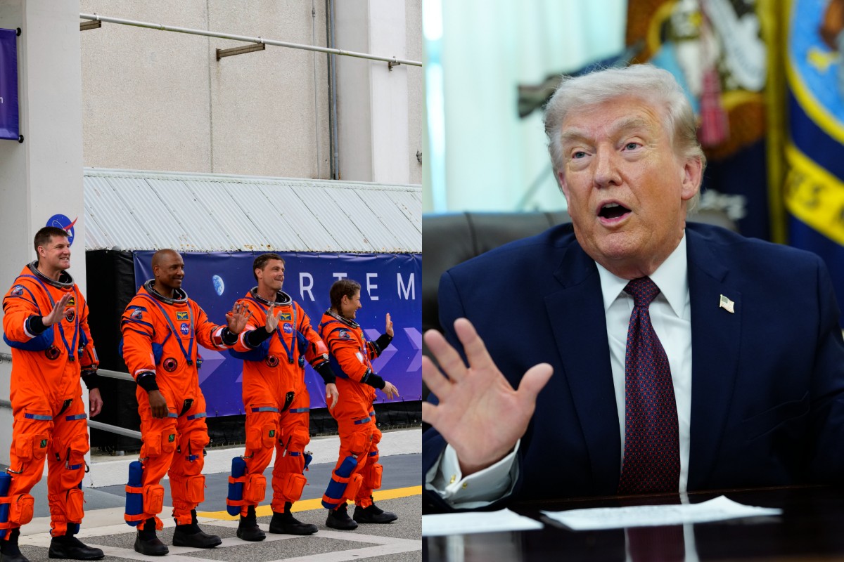 Trump celebra el lanzamiento del cohete ‘Artemis II’ a la luna: «Estamos ganando, en el espacio, en la Tierra y en todas partes»