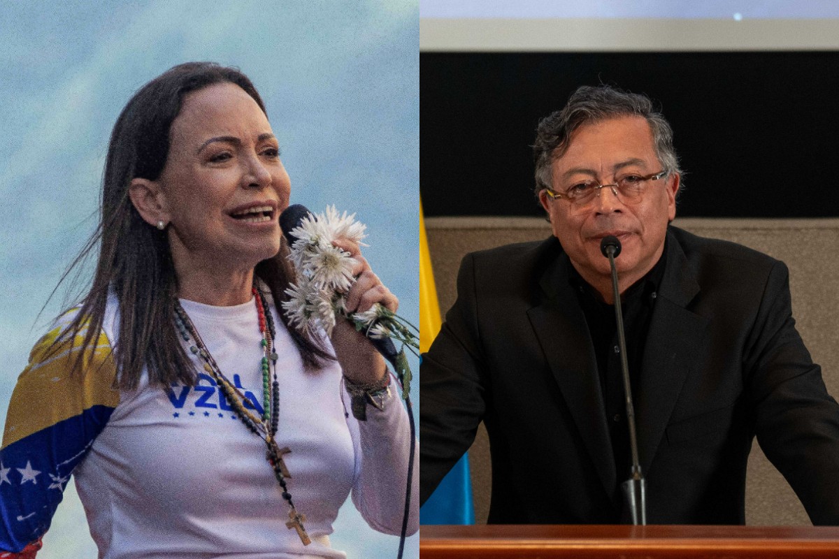 María Corina Machado insta a Petro a enfocarse en «buscar la paz en Colombia» en vez de «promover violencia en Venezuela»