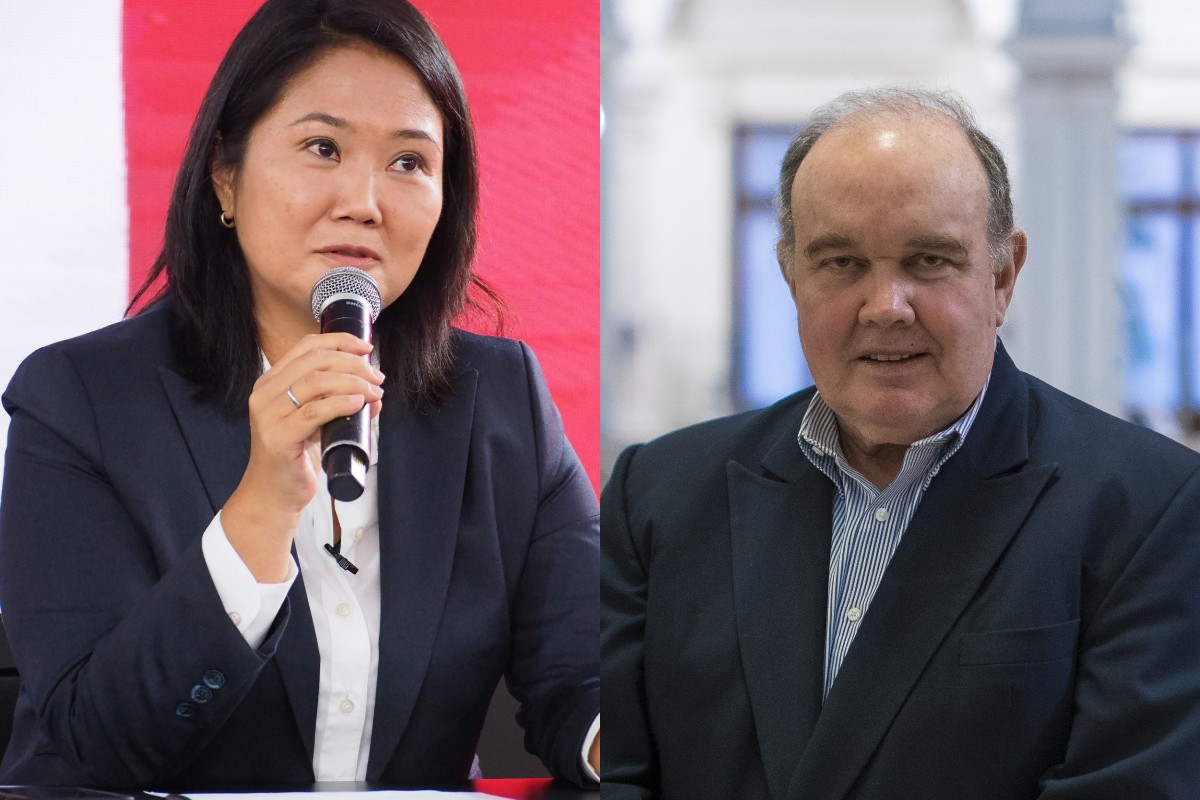 Keiko Fujimori y Rafael López-Aliaga disputarían la segunda vuelta presidencial en Perú tras haberse escrutado casi el 60% del voto
