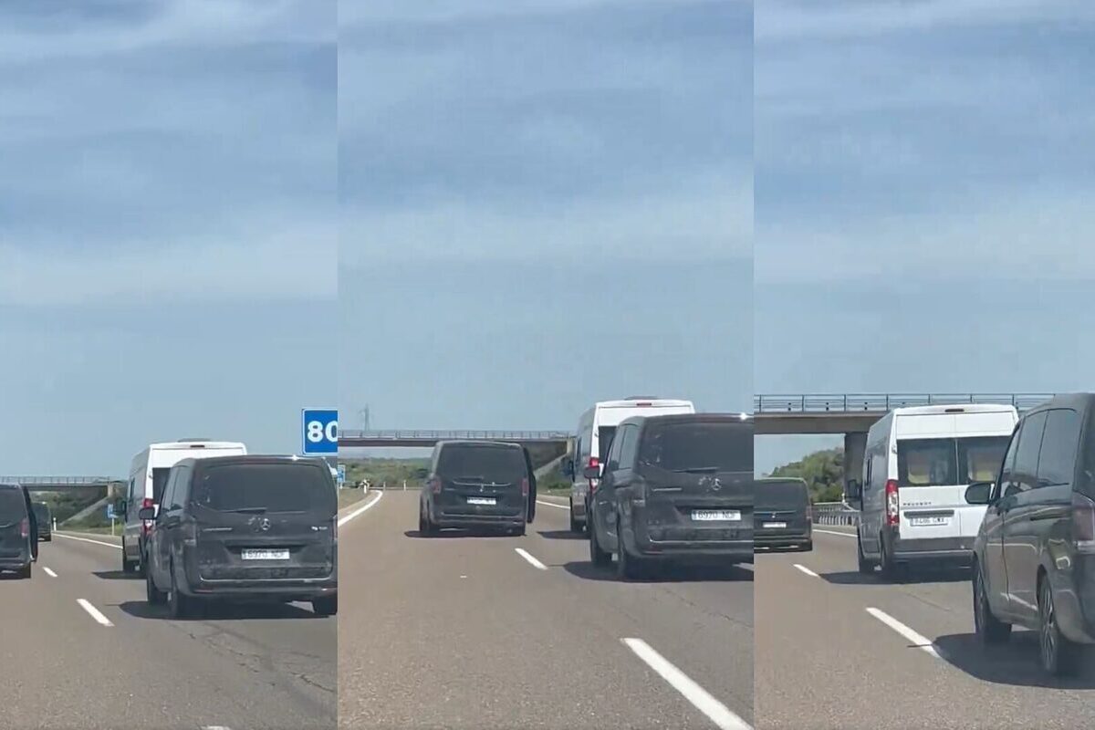 Detienen a los aficionados de la Real Sociedad que intentaron sacar de la vía a los del Atleti por portar banderas de España