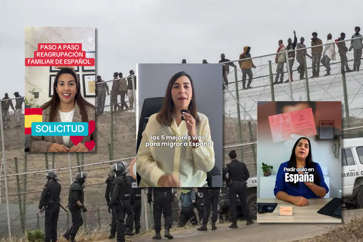 El ‘boom’ del fenómeno ‘migra-influencer’: cobran 2.500 euros por alentar el efecto llamada afirmando que España es «el país más fácil para emigrar»