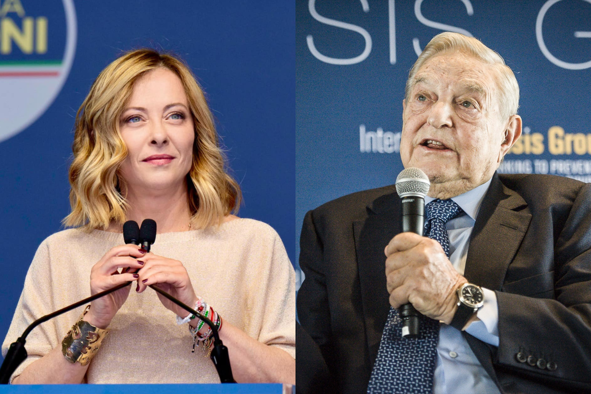 Nuevo golpe de Soros: financia un informe que tilda a la Italia de Meloni de «antidemocrática» y la equipara con Corea del Norte