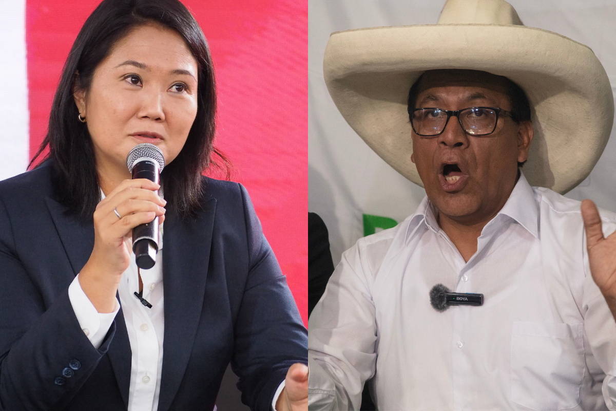 Keiko Fujimori consolida una ventaja de tres puntos de intención de voto sobre el comunista Roberto Sánchez de cara a la segunda vuelta en Perú