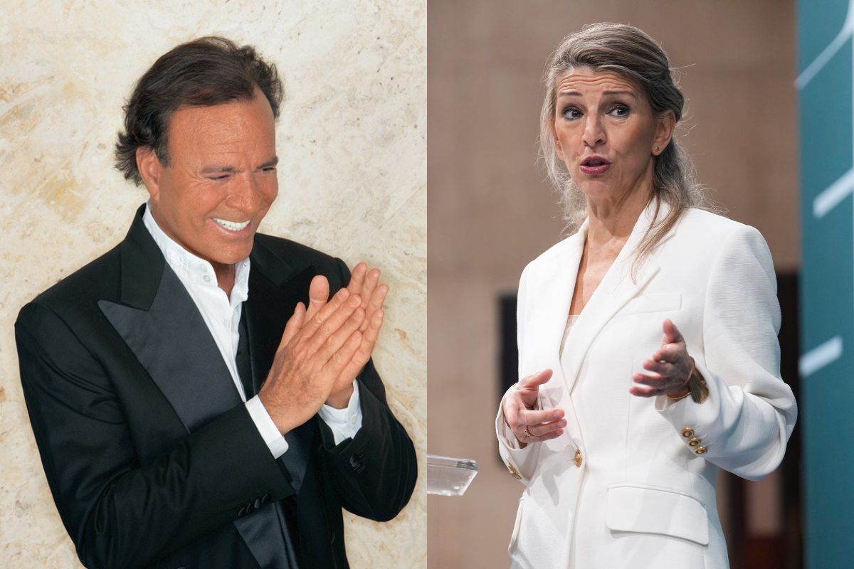 Julio Iglesias se querellará contra Yolanda Díaz en el Tribunal Supremo por injurias y calumnias tras acusarle de «abusos sexuales»