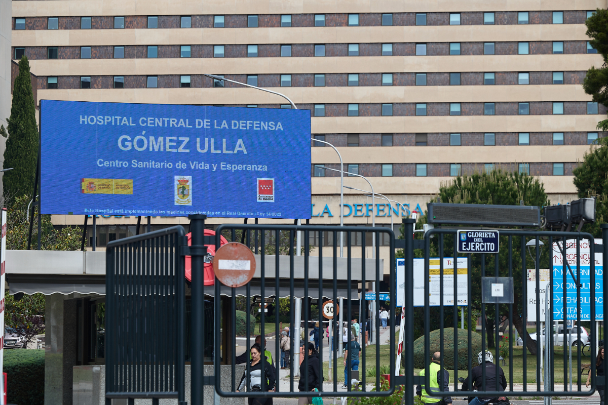 El Hospital militar Gómez Ulla revisa sus sistemas de aislamiento biológico para el Hantavirus tras detectarse fallos técnicos en parte del equipamiento