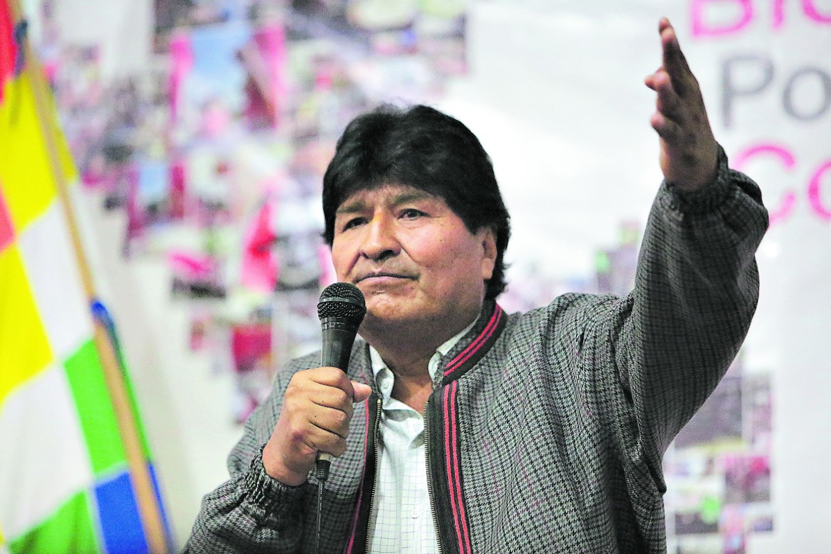 El Gobierno de Bolivia denuncia que Evo Morales ha ordenado a grupos armados actuar en medio de protestas