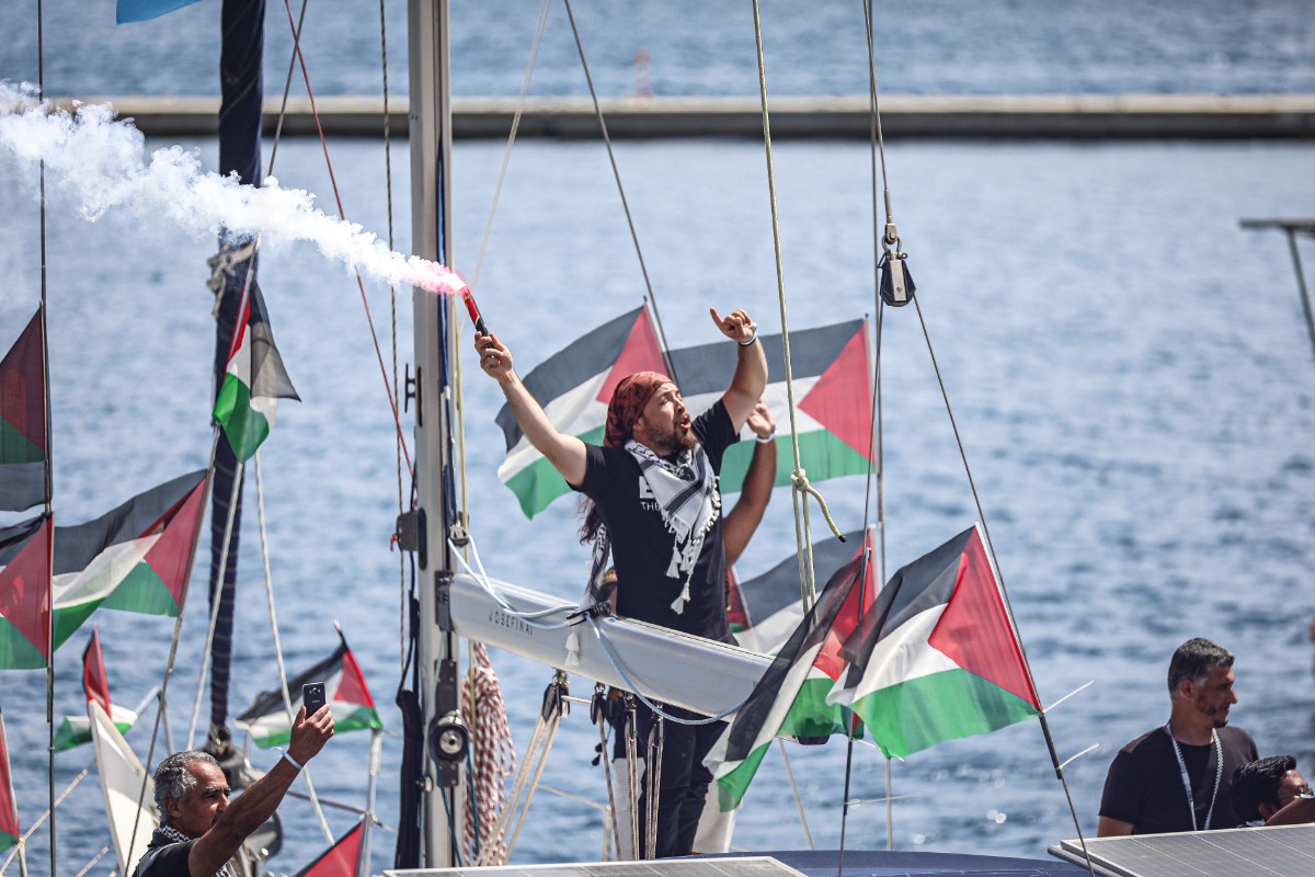 Israel intercepta de nuevo a la flotilla proHamás que intenta dirigirse a Gaza frente a las costas de Chipre