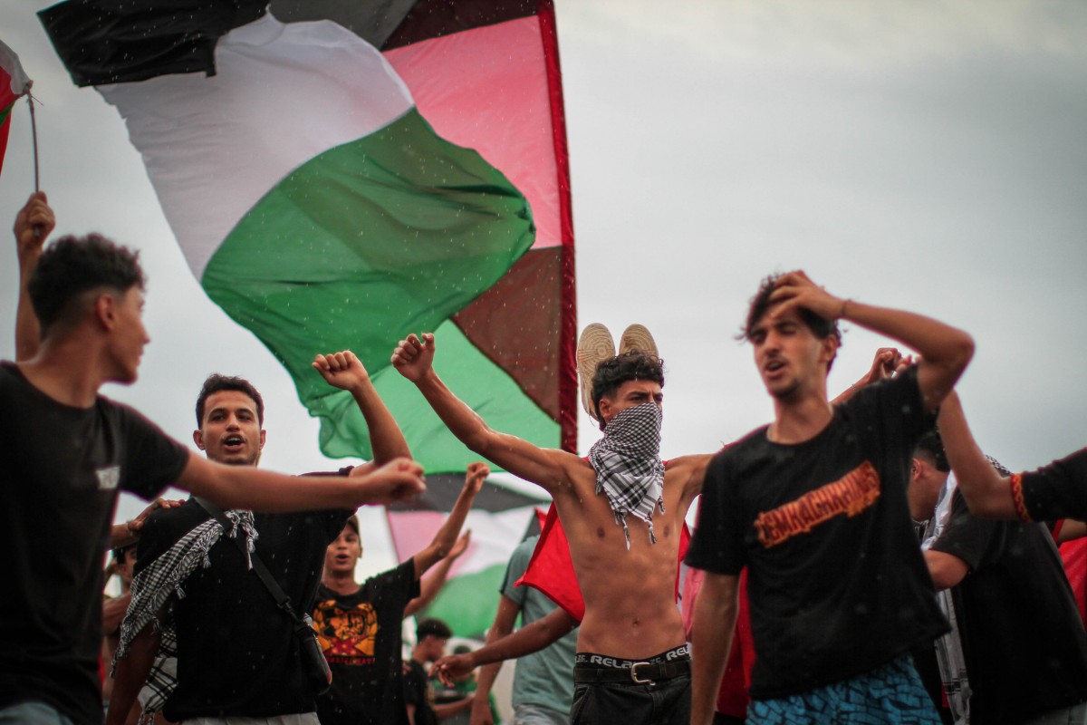 La caravana proHamás Global Sumud Land denuncia que ha sido «atacada» en Libia