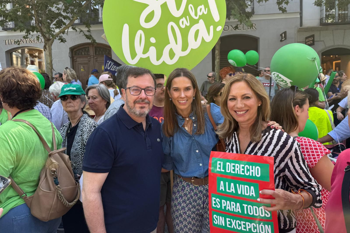 Ainhoa García denuncia la «cultura del descarte y de la muerte» impuesta por PP y PSOE: «VOX defiende la vida, la maternidad y la esperanza»