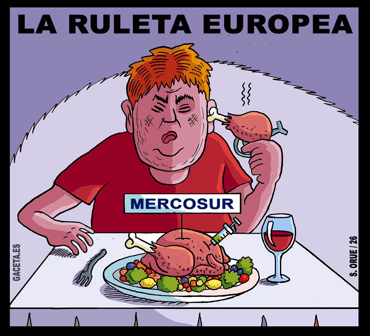 Llega a Grecia un lote de pollo congelado con salmonela procedente de Mercosur