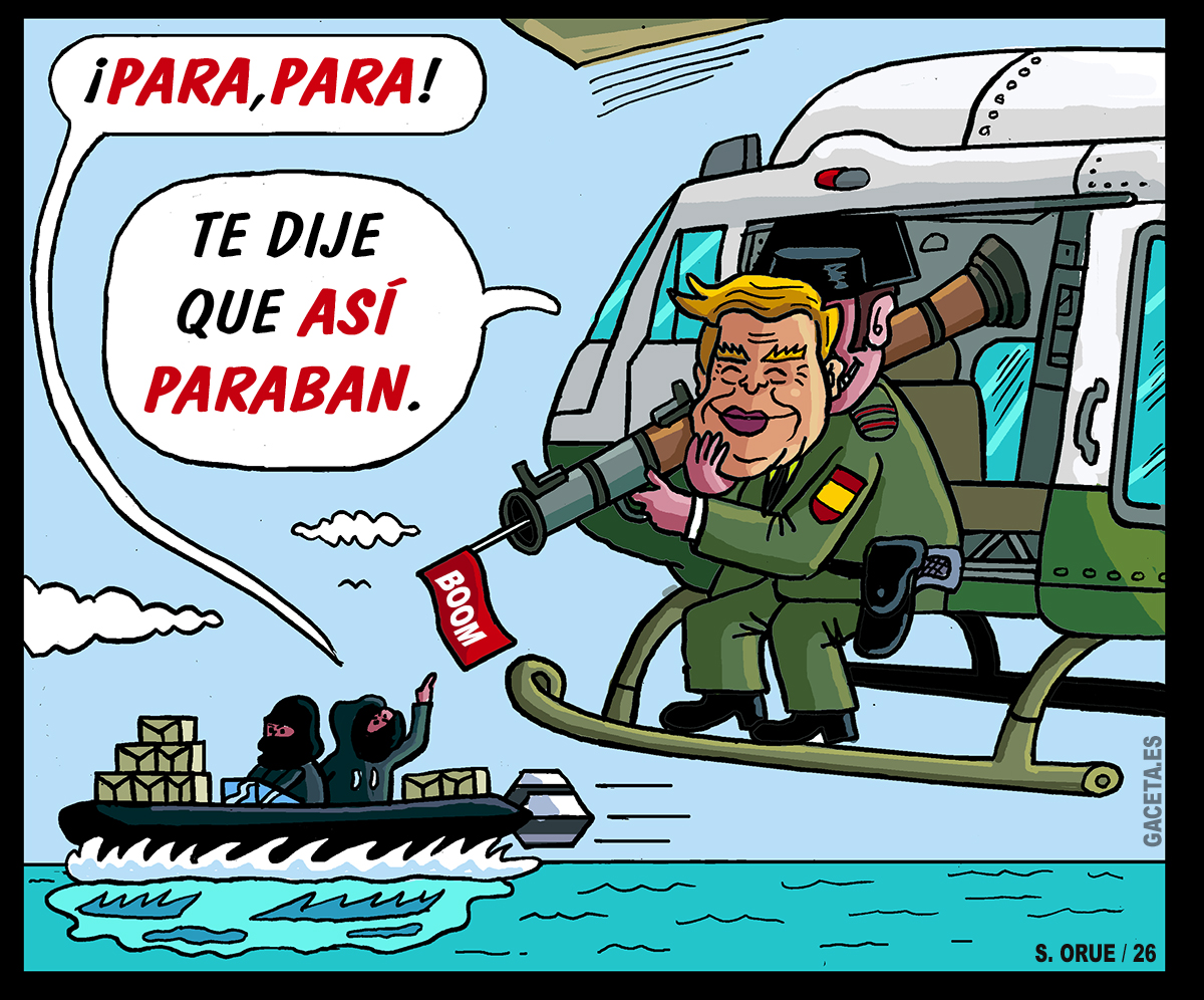 En defensa de los guardias civiles: plomo al narco