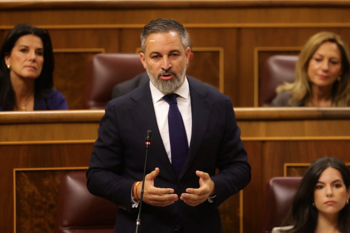 Santiago Abascal retrata en el Congreso a Pedro Sánchez: «Usted preside una mafia corrupta, pero de todas sus corrupciones la peor es la invasión migratoria»