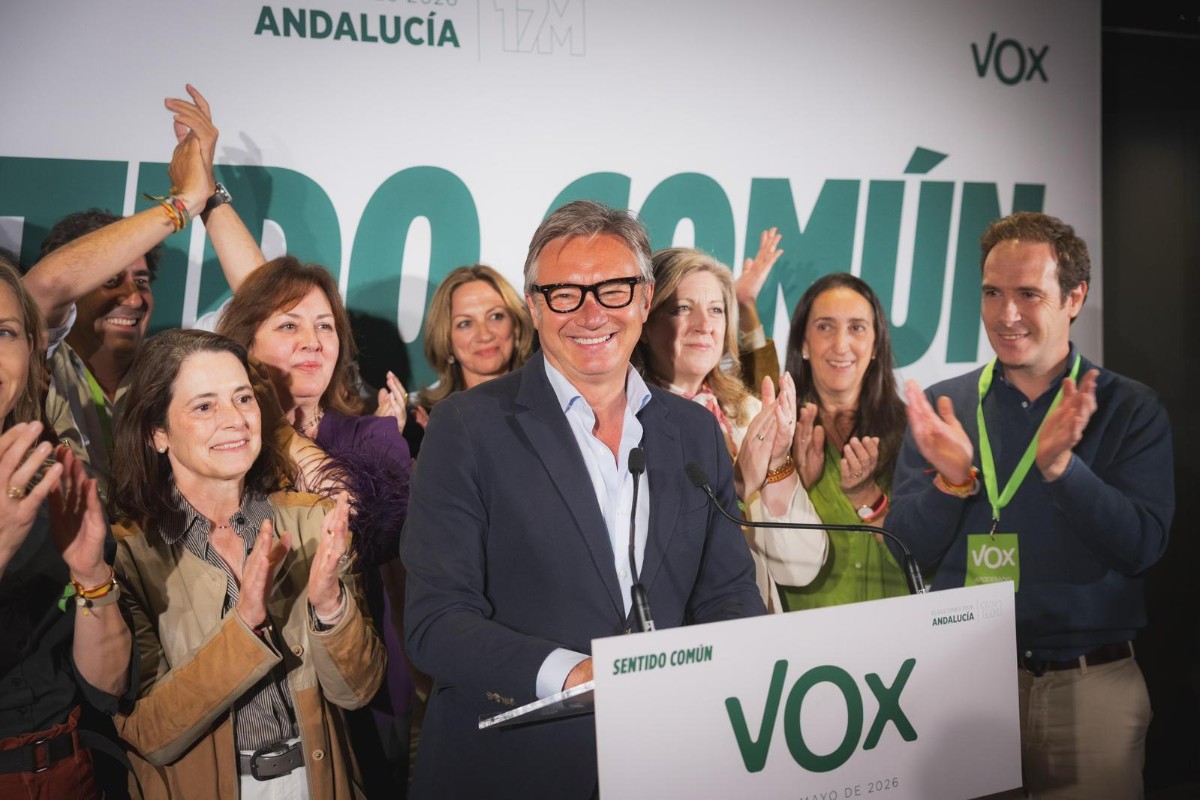 Manuel Gavira (VOX): «Los andaluces han dejado claro que quieren prioridad nacional. El próximo Gobierno de Andalucía tendrá mucho más sentido común»
