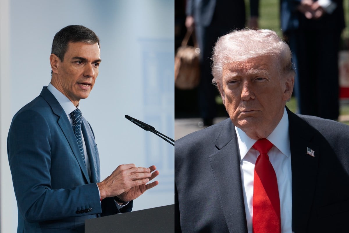 Trump recrimina la falta de contundencia de Sánchez frente al régimen de los ayatolás: «Le parece bien que Irán tenga un arma nuclear»