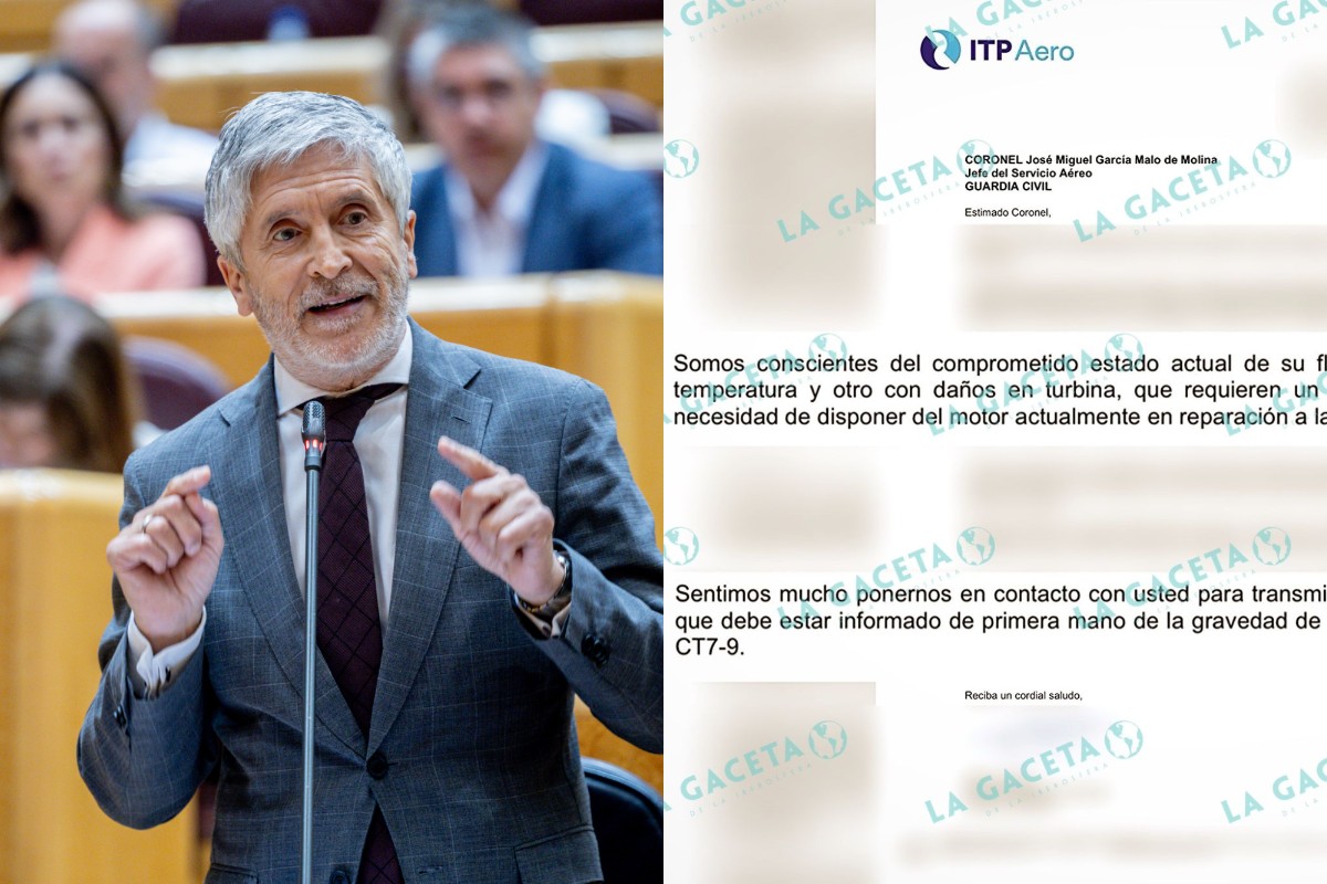 El Ministerio del Interior expone a los pilotos de la Guardia Civil que luchan contra el narcotráfico a volar con daños en las turbinas