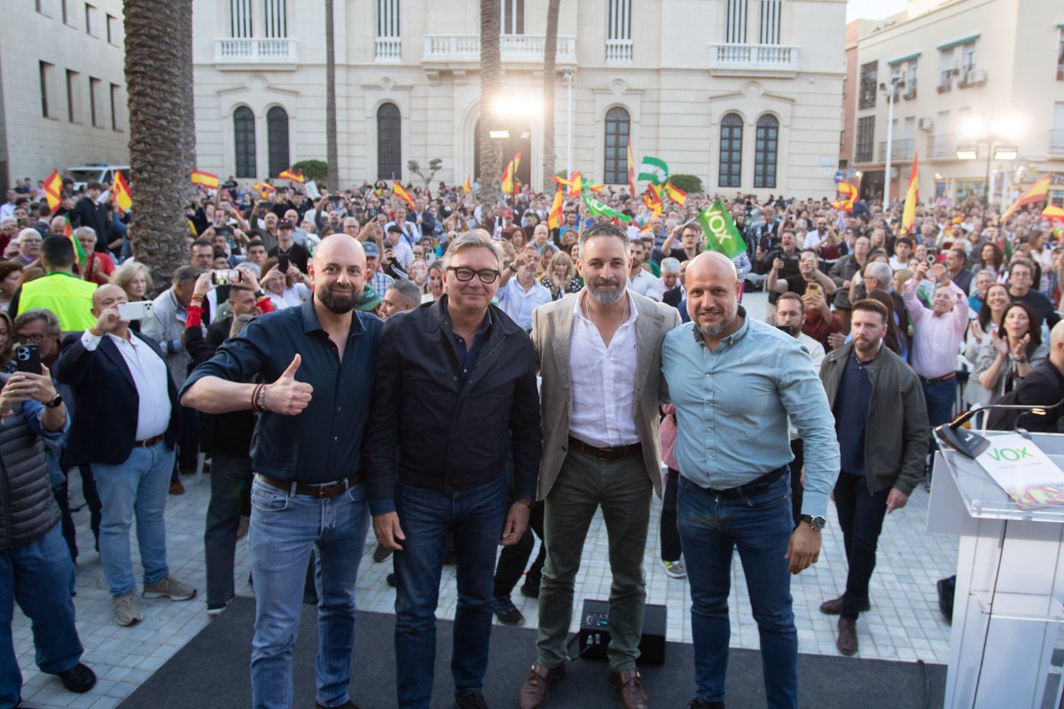 Histórico resultado de VOX en la provincia de Almería: logra superar al PSOE y ser la segunda fuerza más votada