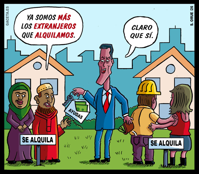 Más de la mitad de los inquilinos en España son extranjeros