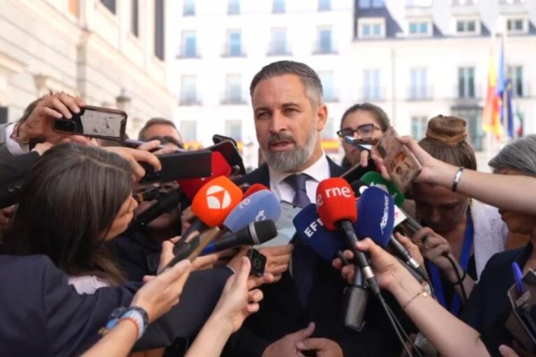 Santiago Abascal elogia el discurso del Papa León XIV en el Congreso: «Ha sido tremendamente elogioso de España, de su historia, de su tradición y de su identidad»
