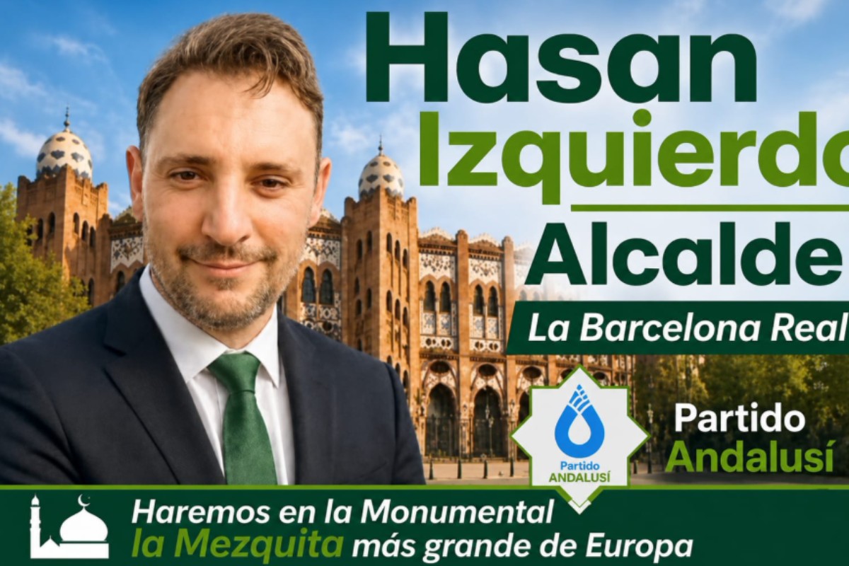 Hasan Izquierdo, el candidato islamista a alcalde de Barcelona que quiere transformar La Monumental en una gran mezquita