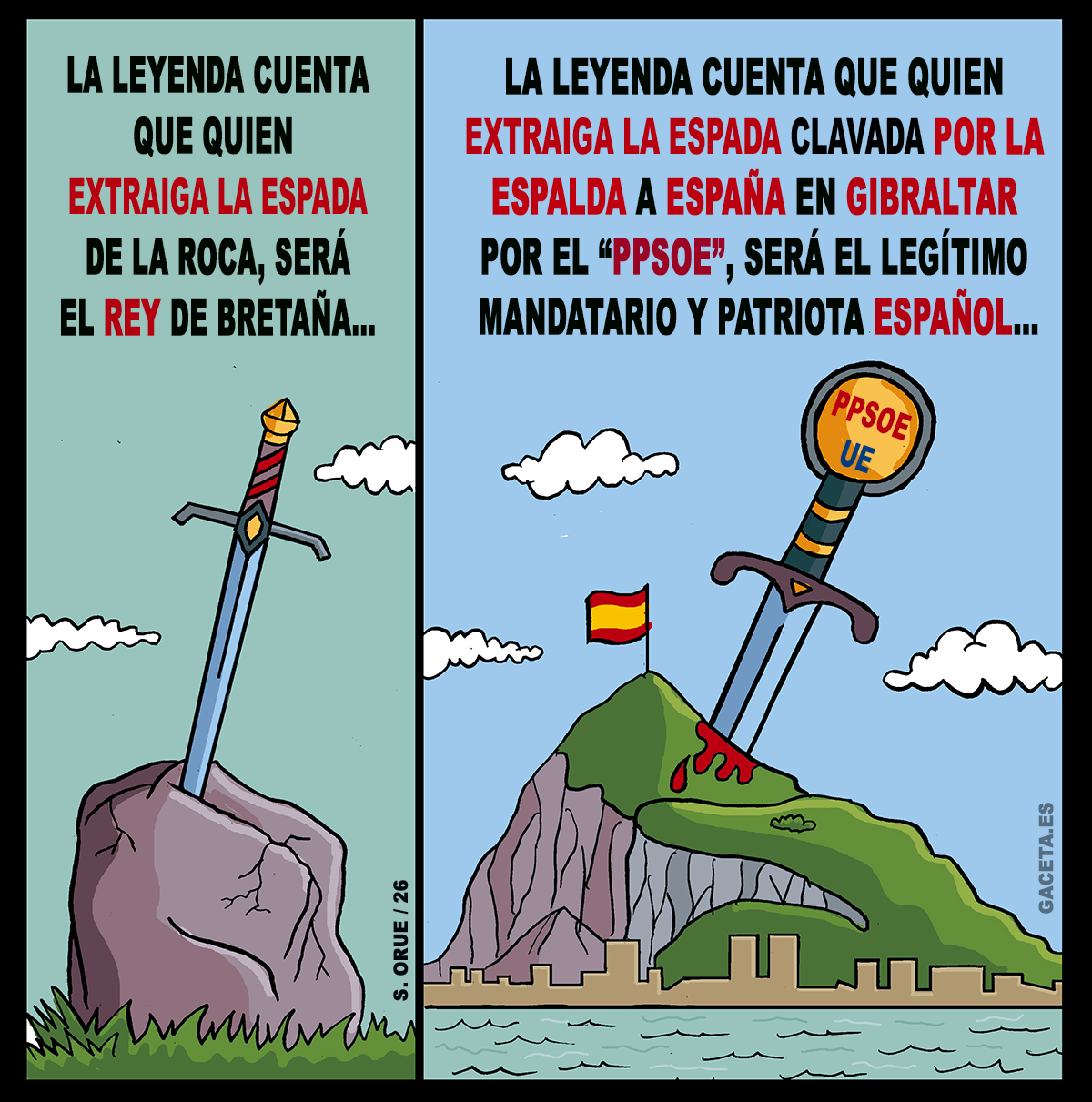 VOX logra que se apruebe su iniciativa contra el acuerdo sobre Gibraltar entre la UE y el Reino Unido