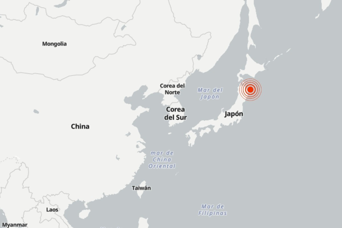 Un terremoto de magnitud 7,2 sacude el norte de Japón, que descarta emitir una alerta de tsunami